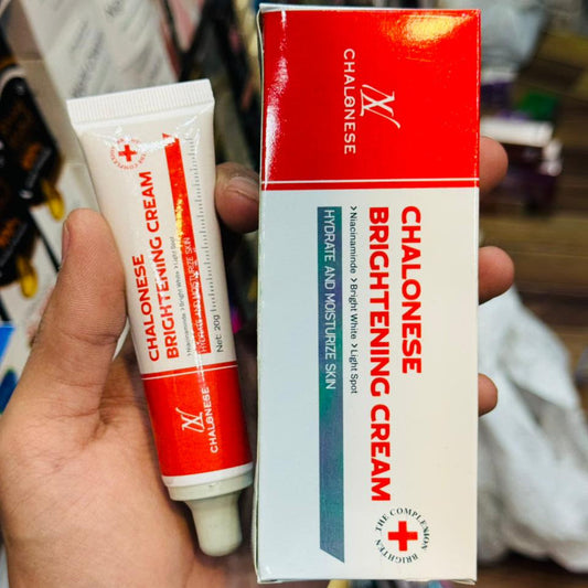 Chalonese Brightening Cream Radiant Glow Gentle Care Everyday Skin Brightening Support - 20g